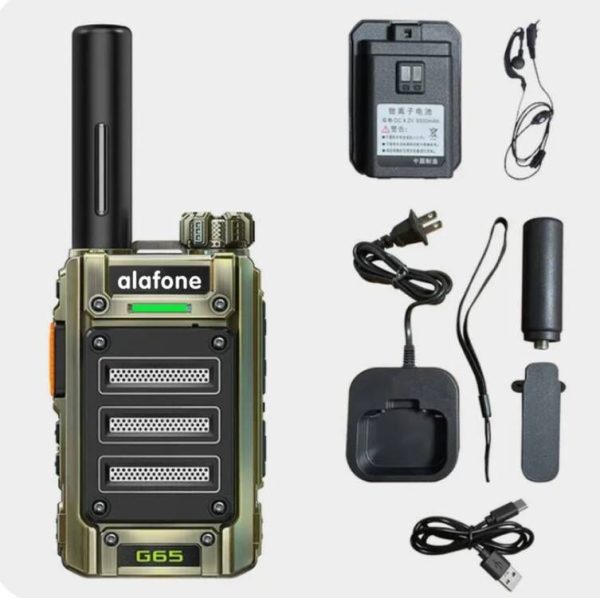 Alafone G65 Mini Walkie Talkie USB C UHF 400-480 Mhz Fast Scan Copy Frequency Scrambler Encrypt HAM Wireless Radio Communication - Image 6