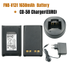 Battery Charger Desktop for Vertex VX231 VX228 VX230 VX234 etc Radio Rechargeable Battery Replacement Batteries