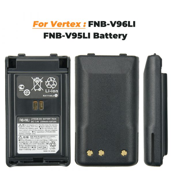 Replacement Vertex Battery for VX350 VX351 VX354 VX-350 VX-351 VX-354 Radio FNB-V96LIA Li-ION - Image 3