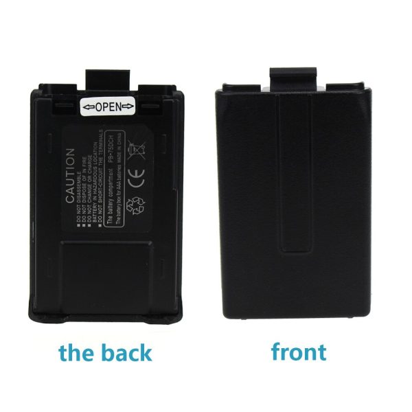6x AAA Battery Case Pack Shell For BaoFeng UV-5R UV-5RB UV-5RE Portable Radios - Image 4