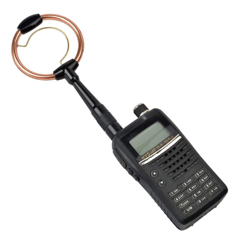 SMA Male Dual Band Stubby Dual-Loop Antenna for Kenwood Icom Yaesu Vertex TYT etc Walkie Talkie - Image 3