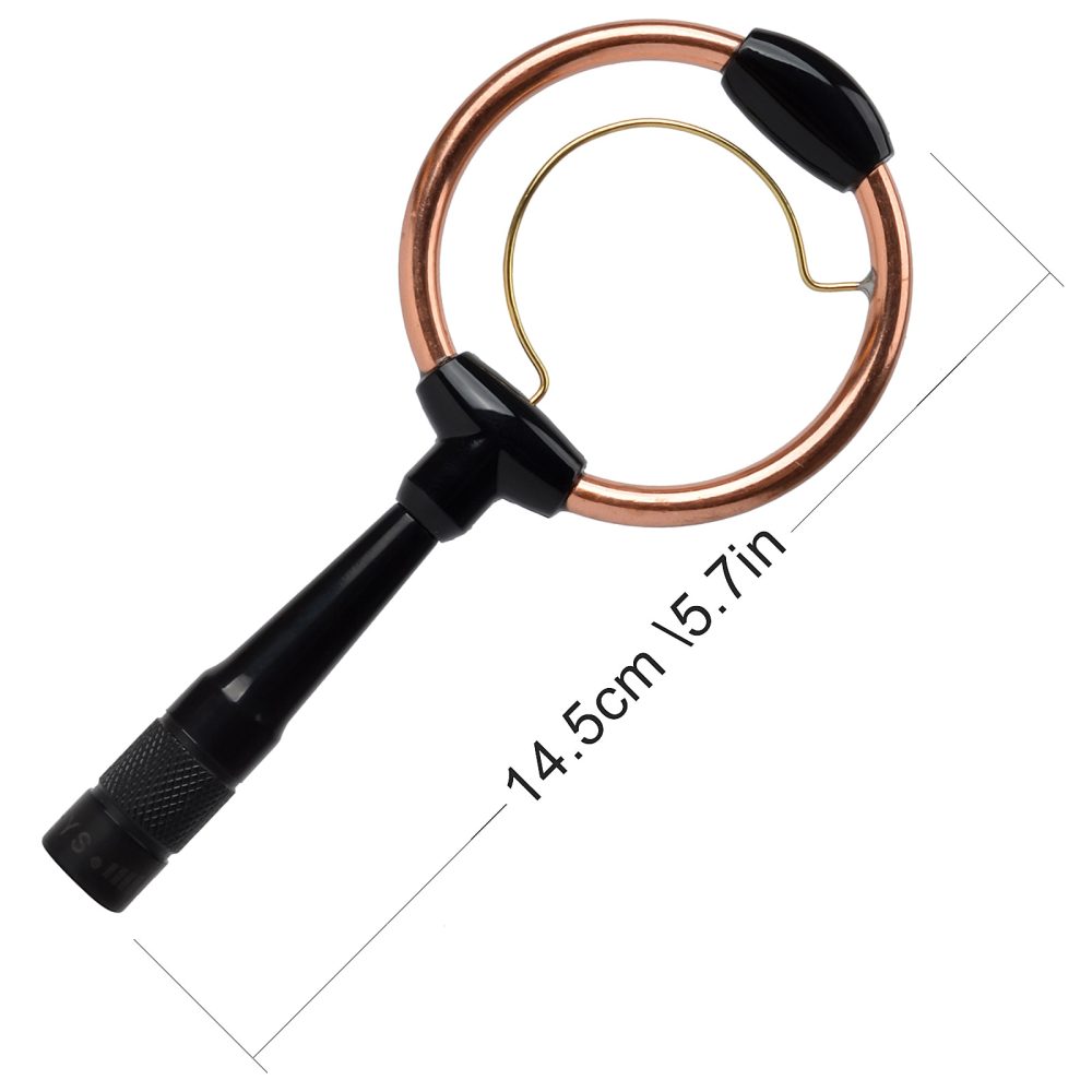 SMA Male Dual Band Stubby Dual-Loop Antenna for Kenwood Icom Yaesu Vertex TYT etc Walkie Talkie - Image 2