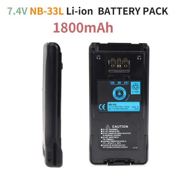 High Quality NB-33L 1800MAH Li-ion Replacement Battery For Kenwood TK-3185 TK2180 TK3180 KNB-33L NX-210 Radio bateria - Image 3