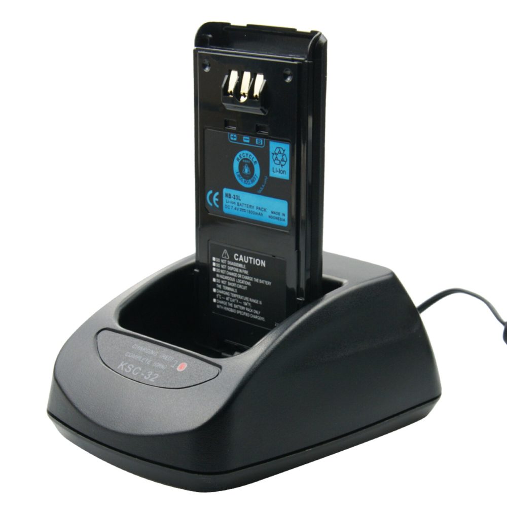 Ham Radio Battery NB-33L 1800MAH with Desktop Charger for Kenwood Portable Transceiver - Image 6