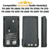 Kenwood TK260 TK260G TK2100 TK360 TK370G TK3100 etc Radios KNB-15H 2100mAh Battery Replacement Batteries - Image 2