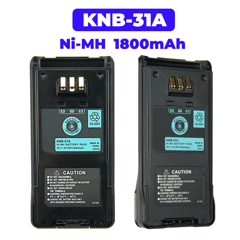 KNB-31A Battery 1800mah KENWOOD Radio Battery Charger Desktop Fast