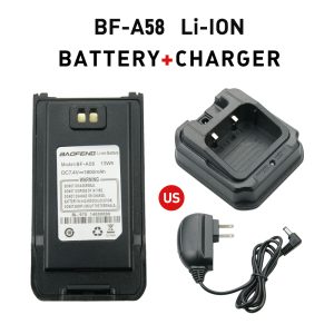 Rapid Battery Charger Spare Batteries for Baofeng A58 Walkie Talkie