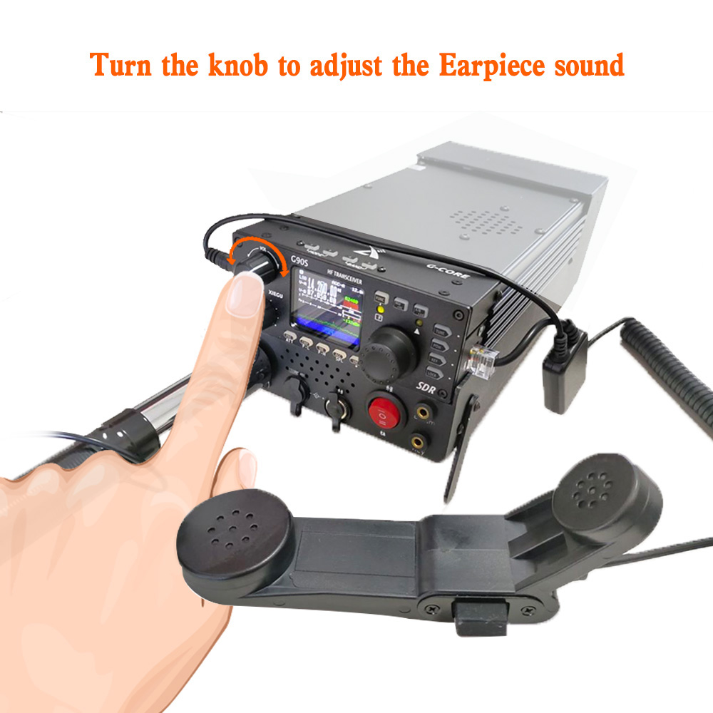XIEGU G90 G90S Short Wave HF Transceiver Hand Speaker Microphone