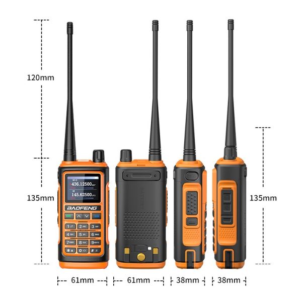 Baofeng UV-17 Plus V2 Walkie Talkie 10W Tri-Band 220-260mhz Wireless Copy Frequency Type-C Charge NOAA Waterproof FM Double Lamp - Image 3
