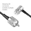 5M 16ft Feeder Cable for Moblie Radio Extension Cable for Kenwood ICOM ALINCO Yaesu FT-1802M Car Radio Antenna - Image 3
