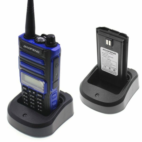 BF-H5+10W Walkie Talkie Baofeng BF-H5 Plus Radio Tri Band 136-174MHz 200-260MHz 400-520MHz Portable Two Way Radio - Image 2