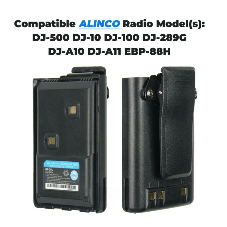QB26L 1500mAh Battery for ALINCO DJ500 DJ10 DJ100 DJ289G DJA10 DJ