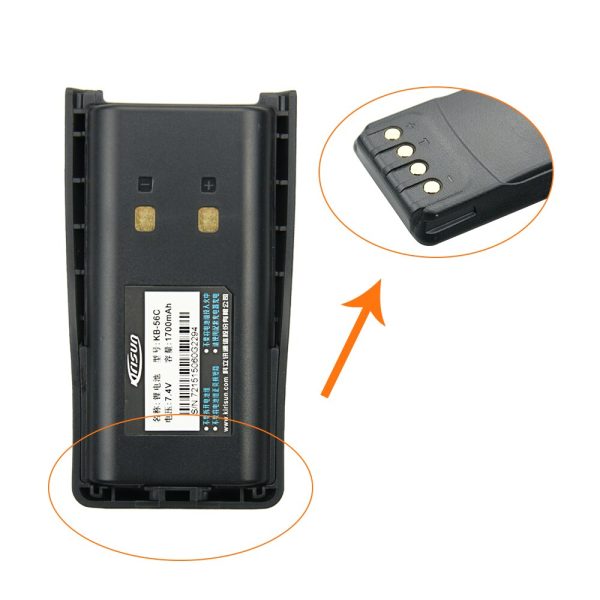 Replacement Battery for Kirisun FP-560 PT-560 KB-56C KBC-56C Li-Ion 1700mAh Spare Batteries - Image 4