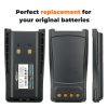 Ham Radios Replacement Battery for Kirisun FP-560 PT-560 KB-56C KBC-56C Li-Ion 1700mAh - Image 6