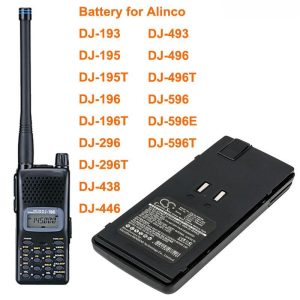 700mAh Battery Walkie Talkie for ALINCO DJ-193,DJ-195,DJ-195T,DJ-196,DJ-196T,DJ-296,DJ-296T,DJ-438,DJ-446,DJ-493,DJ-496,DJ-496T Walkie Talkie 