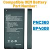 4000mAh BP4008 Battery for HYT Hytera PNC360 Two way Radio - Image 3