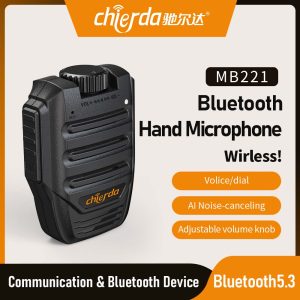 MB221 Smartphone Walkie Talkie Bluetooth Wireless Hand Microphone Type-C Charger 