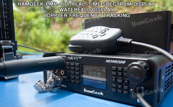 HAMGEEK PMR-171 100KHz-2GHz 20W Military Radio SDR Transceiver VHF UHF HF CW AM SW Mobile Radio - Image 2