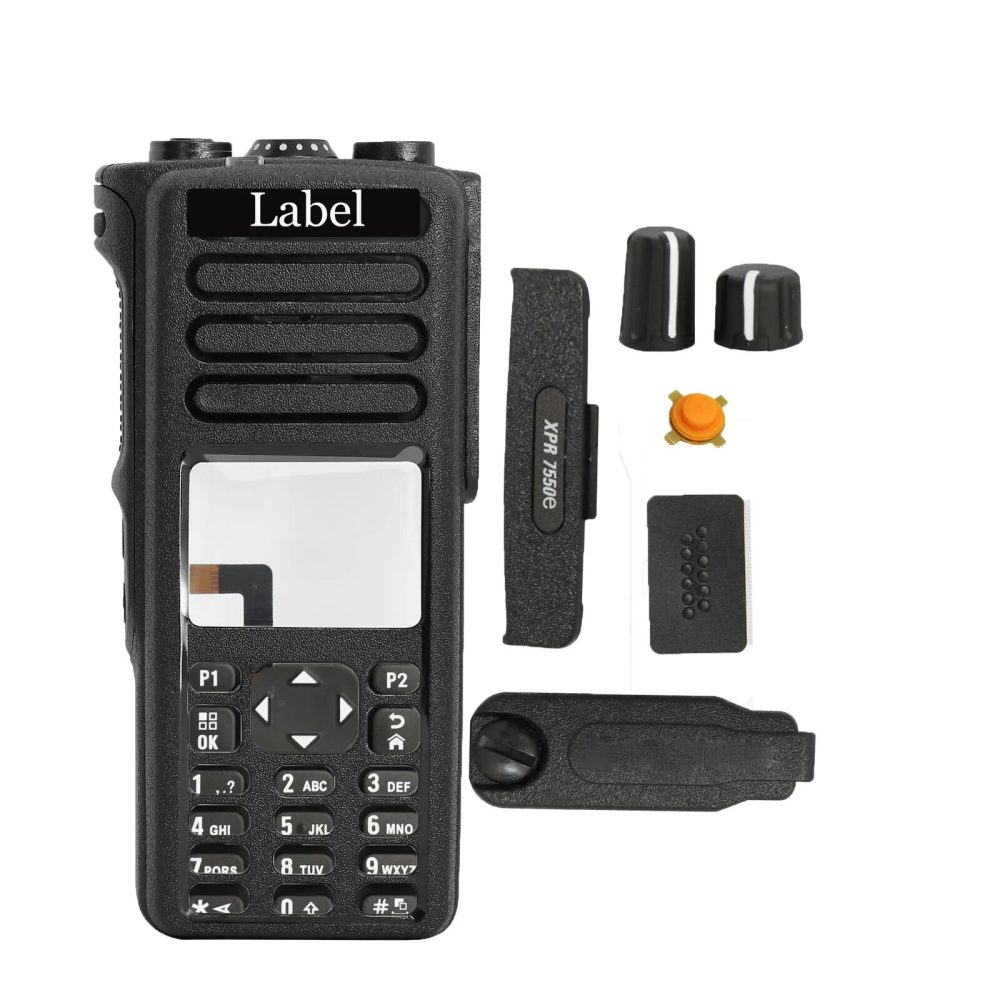 Replacement Repair Front Housing Kit For Motorola XPR7550e Radio XiR P8668i DGP8550E XPR7550E XPR7580E Radio