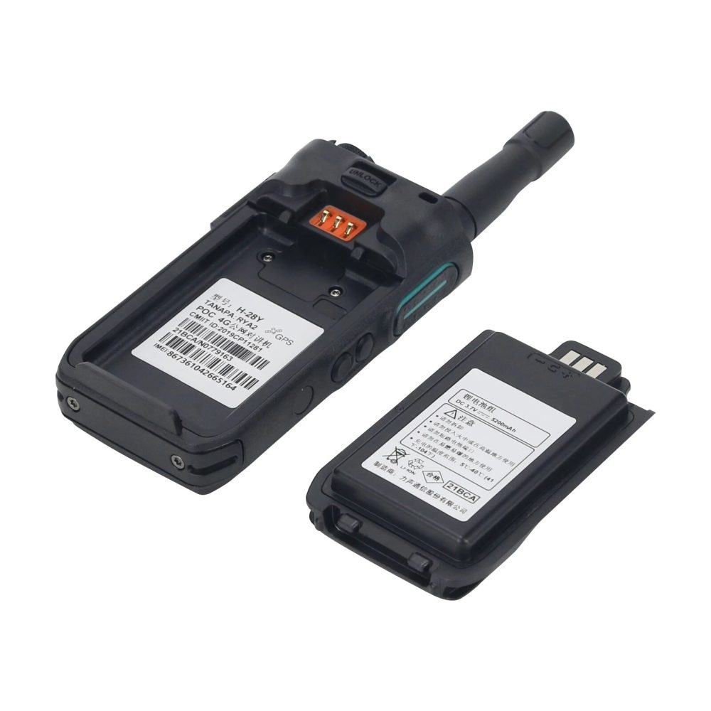 HamGeek H-28Y 4G POC Two way Radio Bluetooth Wifi Handheld Transceiver for Zello Real-PTT - Image 5