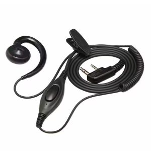 G-type Earhook Walkie Talkie Headset Noise Reduction K-head
