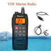 Recent RS-39M VHF Marine Radio 6W IP67 Waterproof Handheld Float Radio Stadion Walkie Talkie 156.025-163.275MHz - Image 2