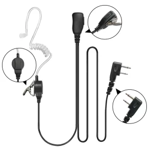 Icom Radios Air Acoustic Tube Earpiece for IC-F4 IC-F34 IC-F43 IC-F44 IC-F3001 IC-F3003 IC-F4003 IC-F3023 IC-F4001 IC-F4011 etc Radio