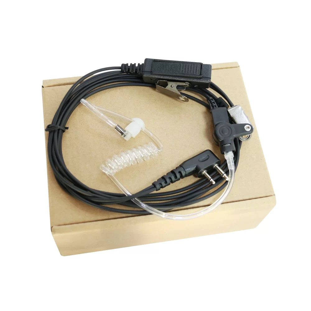 2-pins Surveillance Acoustic Tube Headphone for for ICOM F3001 IC-F3002 IC-F3003 IC-F3011 IC- F4011 IC-F25 IC-V80E IC-V82 IC-V85 F24 Radio - Image 5