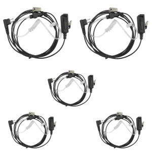 5PCS/Lot PTT Earpiece Air acoustic tube for Motorola EP450 CP200 CP185 CP140 CP125 CP110 CP100 Portable Radio