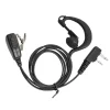 G-shape Earloop Headset for ICOM IC-F33 F34 F43 F44 F3000 F3001 F3002 F3003 F3011 IC-F4000 F4001 F4002 F4003 Radio - Image 2