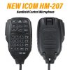 Replacement HM-207 Handheld Control Microphone for ICOM IC-2730E ID-5100A ID-5100E IC-2730A Radios Digital Mobile Microphone