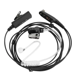 PTT Acoustic Tube Earpiece Headset For HYT TC-610P TC-700P TC-780 TC-780P Portable Radio