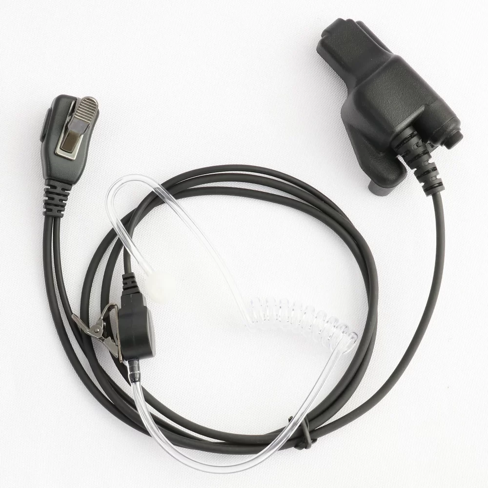 Covert Earpiece Acoustic Tube Headset PTT for Motorola HT1000 XTS2500 XTS3000 XTS3500 XTS5000 Radio - Image 2