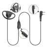 D Shape Ear Hook Earphone with PTT Mic for ICOM IC-F3011 F4011 F3001 F4001 F1000 F2000 F321 F4210 F3230 Radio - Image 2