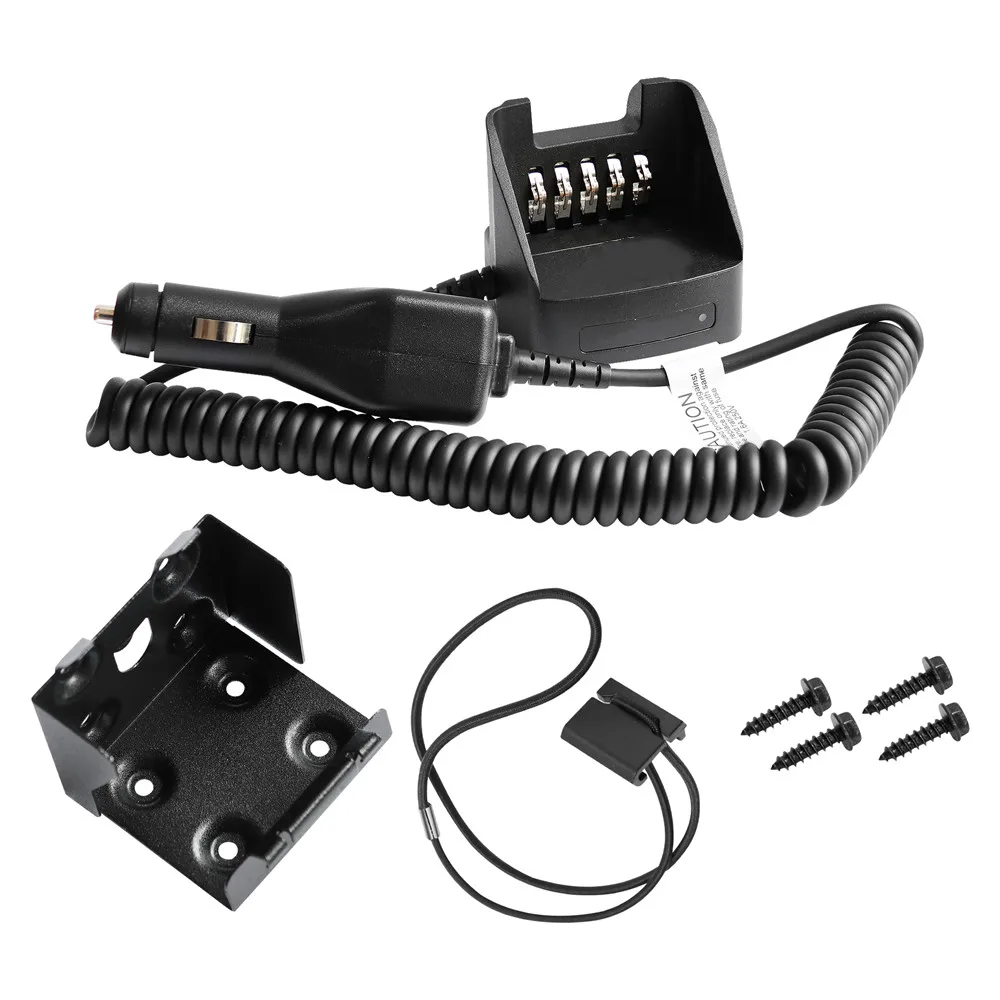 KVC-21 Travel Car Charger For Kenwood NX200 NX300 NX210 NX410 NX411 NX5200 TK2180 TK3180 TK5210 TK5310 Portable Radio
