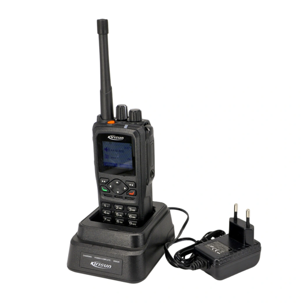 Orange/Black Kirisun DP990 Digital Portable Radio with Full KeyPad Display DP990 Aes 256 - Image 4