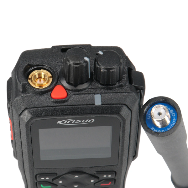 Orange/Black Kirisun DP990 Digital Portable Radio with Full KeyPad Display DP990 Aes 256 - Image 3