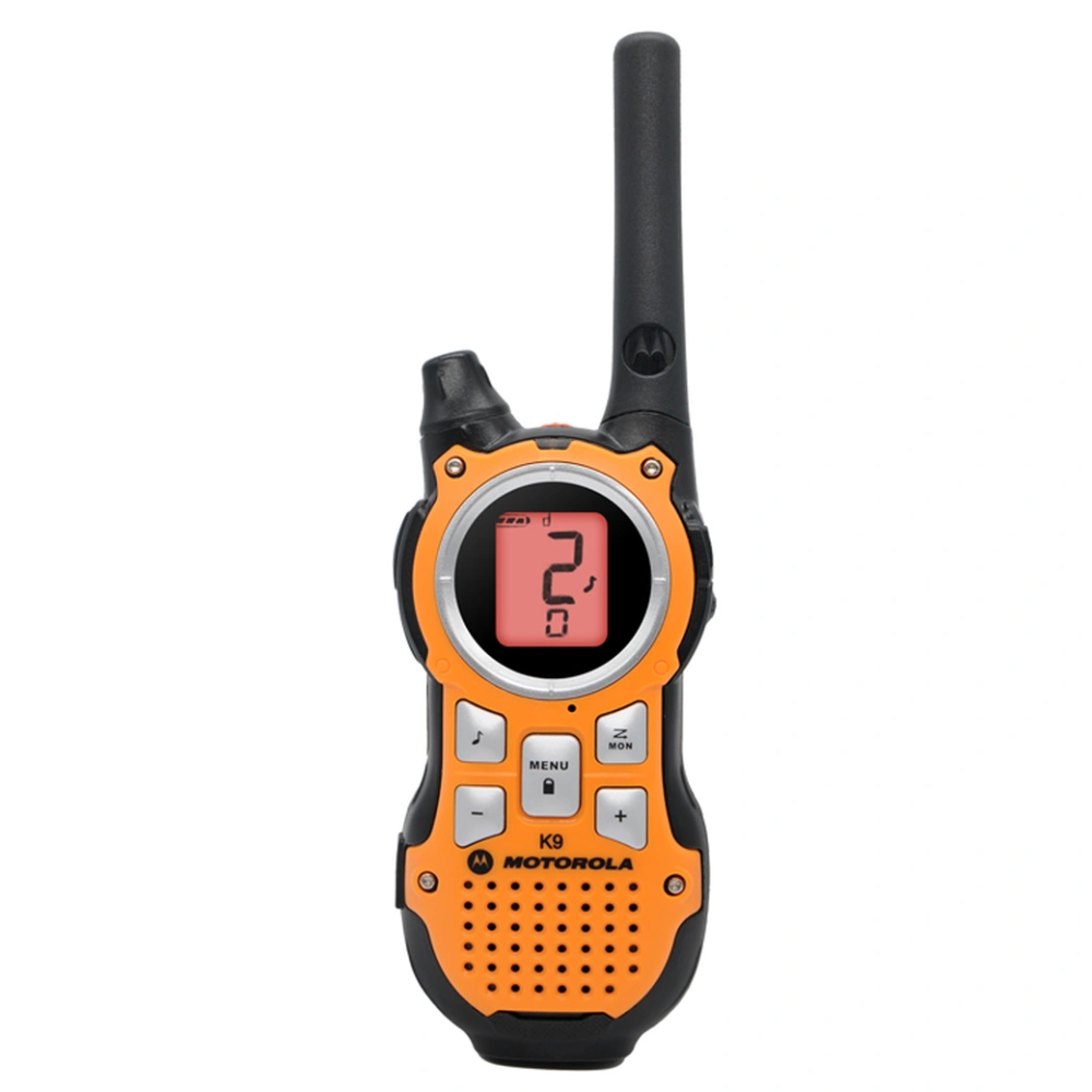two packs Motorola K9 outdoor walkie talkie civil Mini self driving tour rain proof LED light kids walkie talkie