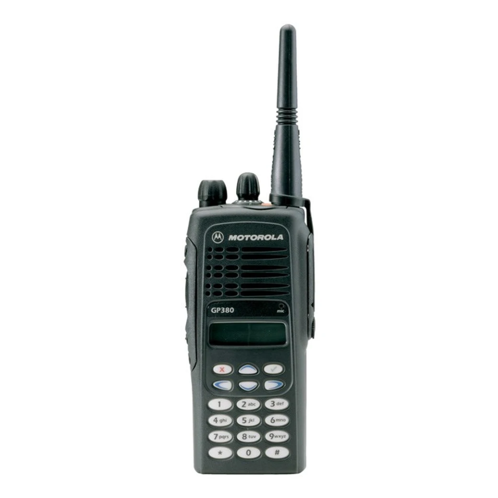 Motorola GP380 Full keypad display Screen Handheld TWO WAY Radio