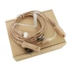Beige Earpiece Headset Mic For Motorola GP344 EX500 EX560 EX560XLS EX600 EX600XLS GL2000 Portable Radio - Image 2