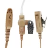 Beige Earpiece Headset Mic For Motorola GP344 EX500 EX560 EX560XLS EX600 EX600XLS GL2000 Portable Radio - Image 4