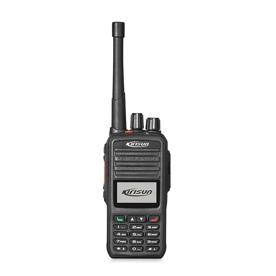 KIRISUN DP480 UHF 400-470MHz Digital encrypted walkie talkie DMR 10W long talk distance two way radio