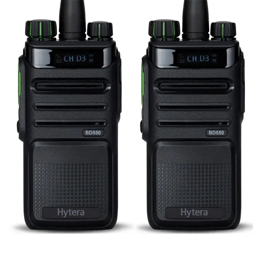 Hytera BD550 HYT DMR Digital Portable Walkie Talkie HD OLED Display