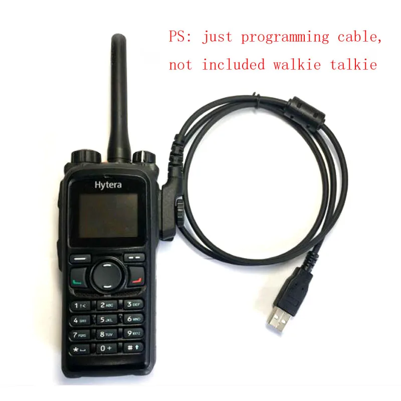 Hytera PD7 Series Radio PD705 PD705G PD785 PD785G PD795 PD985 PD782 PD702 PD788 PD790 PT580 PC38 programming Cable