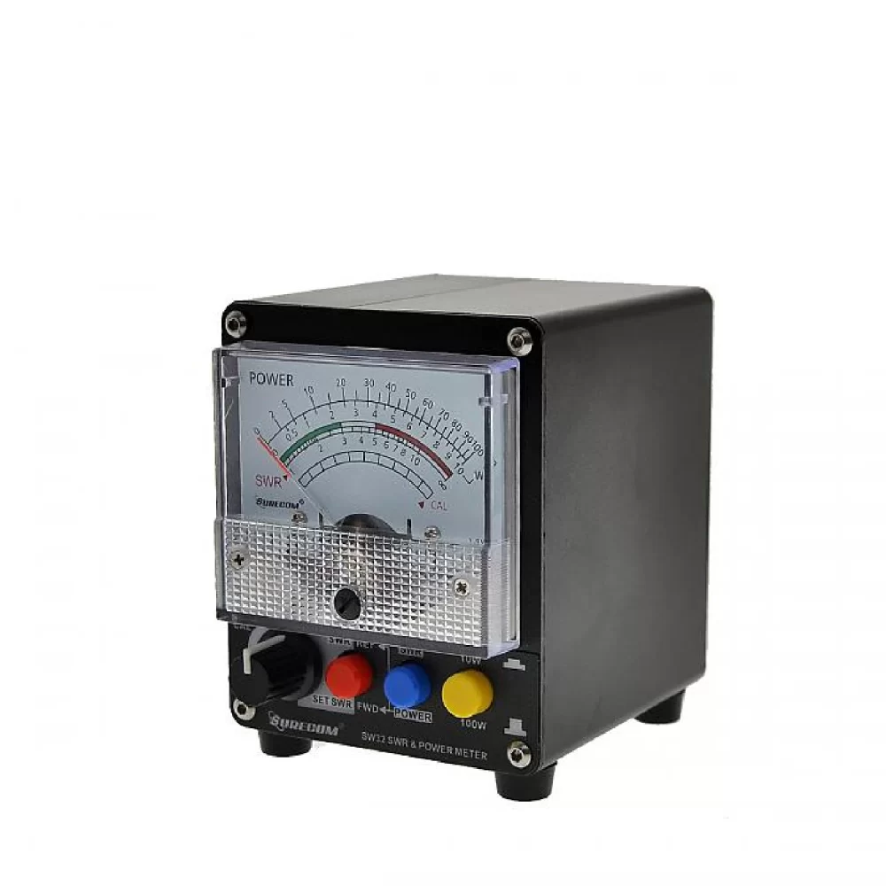 SURECOM SW-32UV Highly Accurate 125-525MHz 100WATT SWR & Power Meter for Measuring Forward Power/Reflected Power/VSWR - Image 2