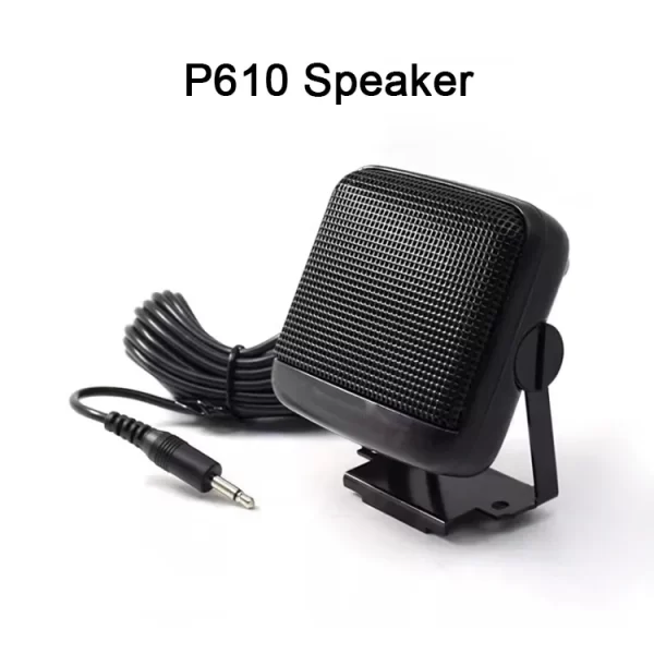 P610L Diamond Mini External Speaker Loudspeaker 5M Cable For Car Radio Antenna Walkie Talkie - Image 4