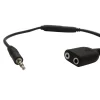 for Kenwood earpieces Adaptor Headset adapter for Andriod phones/ for iPhone with 3.5mm headphone - Image 2