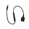 for Kenwood earpieces Adaptor Headset adapter for Andriod phones/ for iPhone with 3.5mm headphone