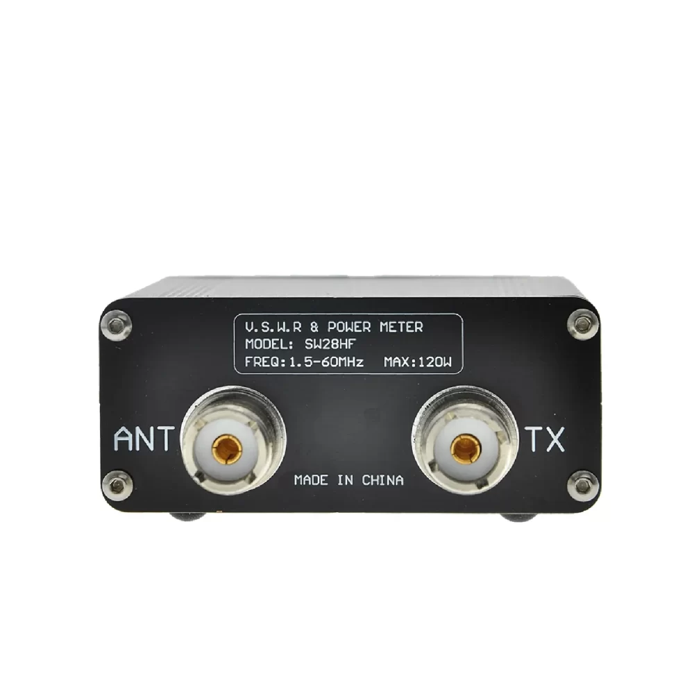 Surecom SW-28HF 1.5-60MHz 120W Highly Accurate RF Meter Mini V.S.W.R. & Power Meter for Forward Power/Reflected Power and VSWR - Image 3