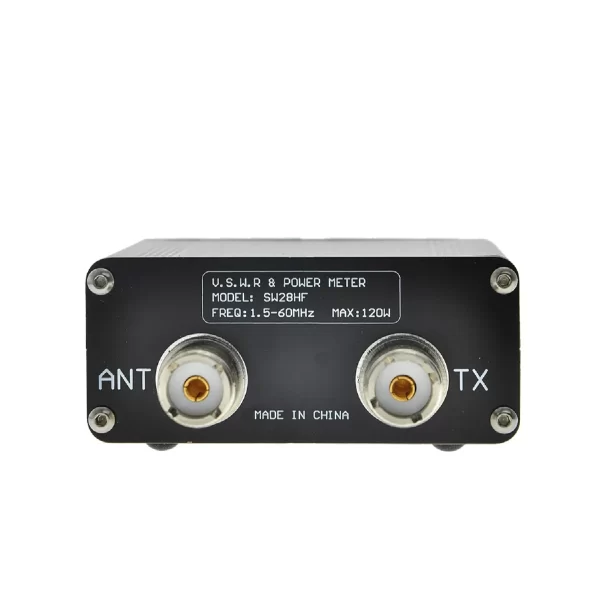 Surecom SW-28HF 1.5-60MHz 120W Highly Accurate RF Meter Mini V.S.W.R. & Power Meter for Forward Power/Reflected Power and VSWR - Image 3